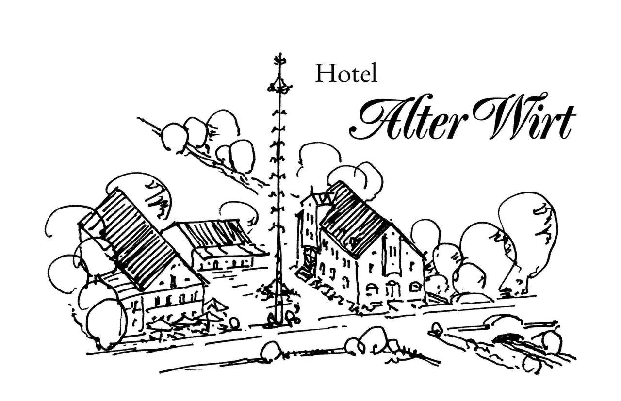 הלברגמוס Hotel Alter Wirt מראה חיצוני תמונה